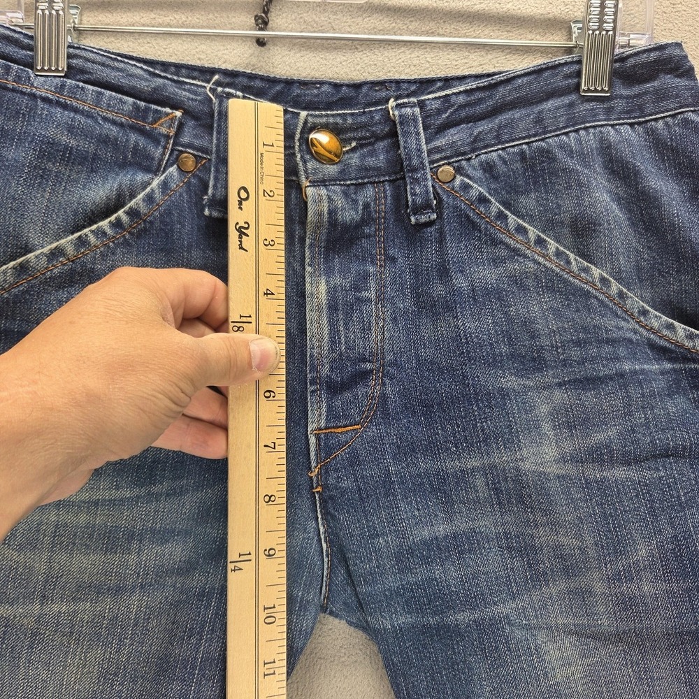 Vintage Levis Engineered Jeans Mens 29x32 Blue Twisted Button Fly Medium Wash - Picture 7 of 16